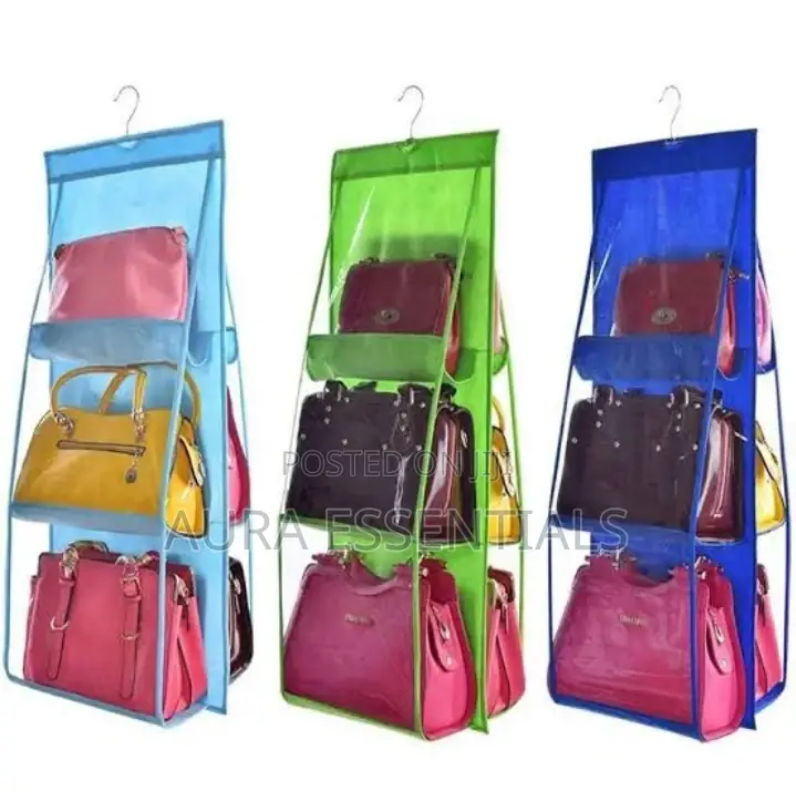 Multifunctional Non-Woven Storage Hanging Bag Pockets