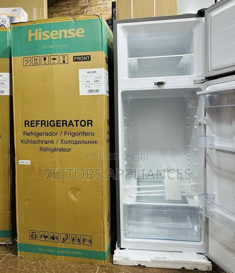 Hisense 270L Double Door Refrigerator RD27DR