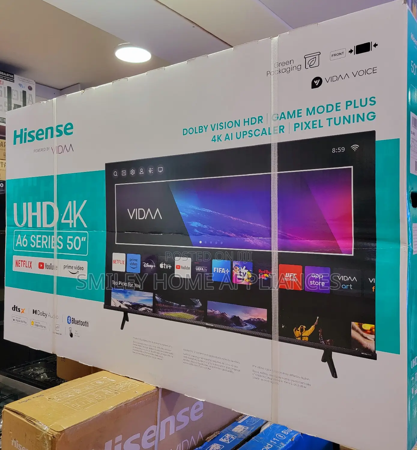 Brand New 50inches Hisense Smart Tv