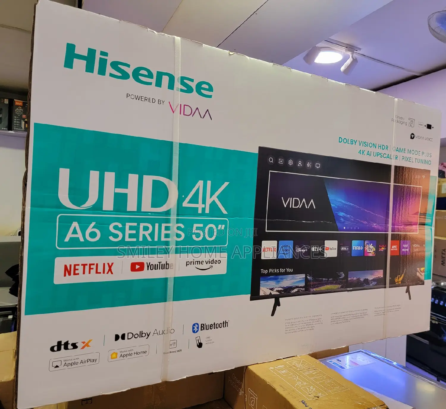 Hisense Uhd 50inches Smart Tv