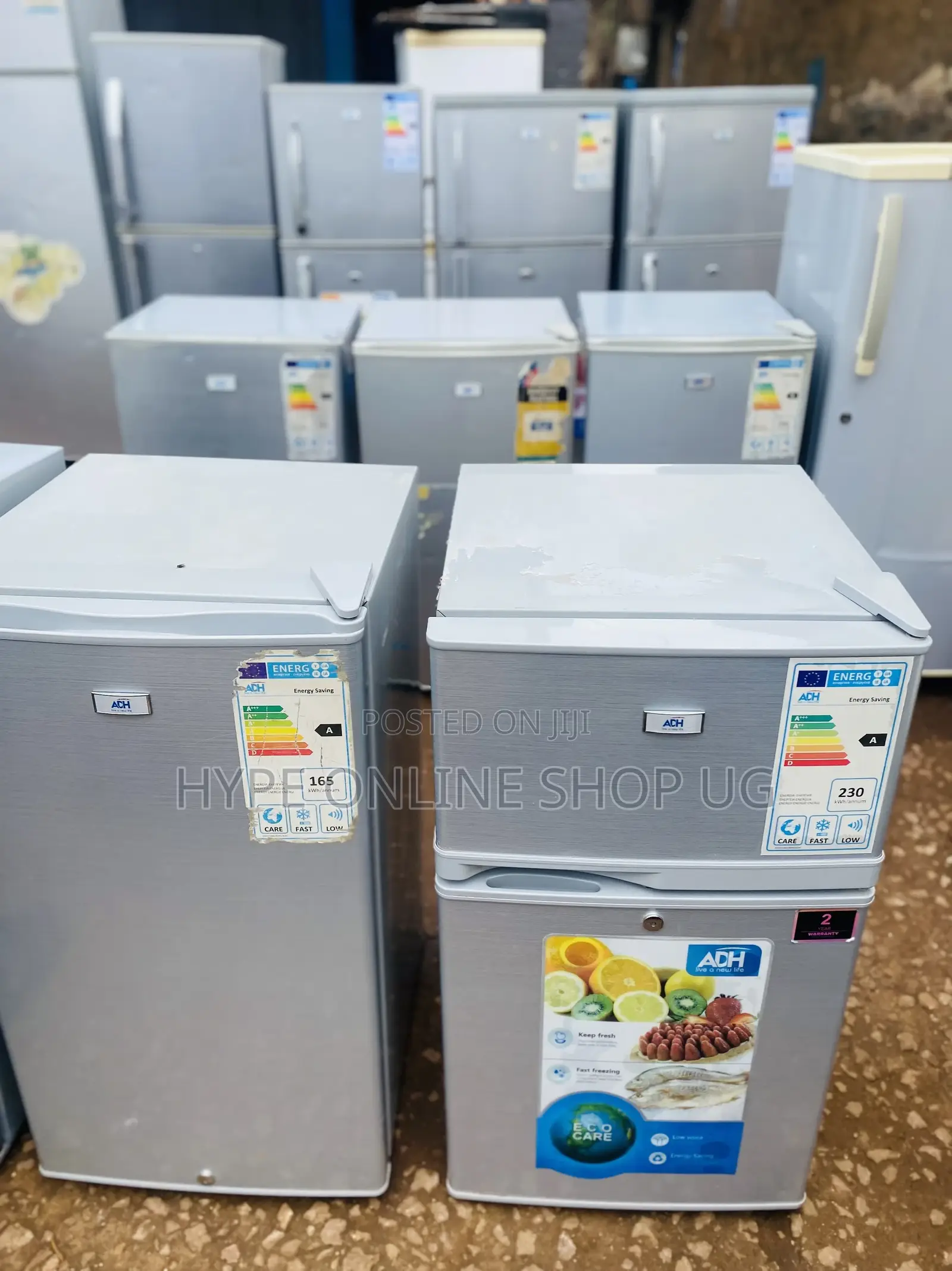 Double and Single Door Used Fridge
