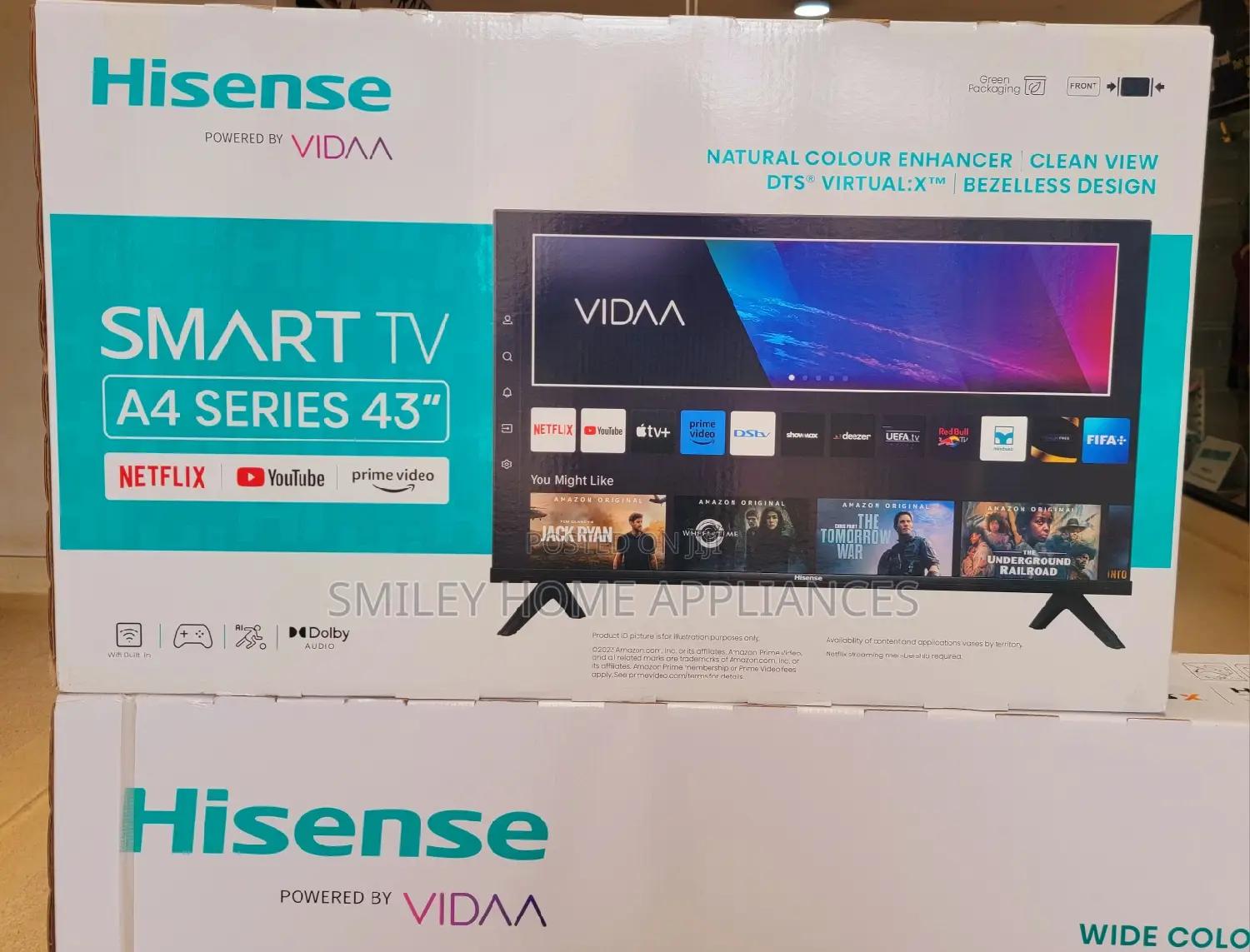 43inches Hisense Smart Tv Full HD