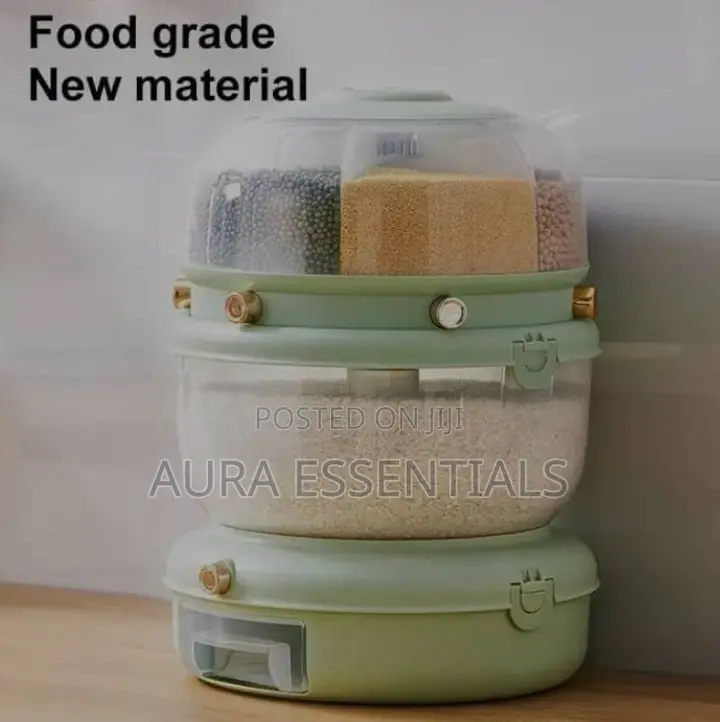 Multifunction Grain/Cereal Dispenser