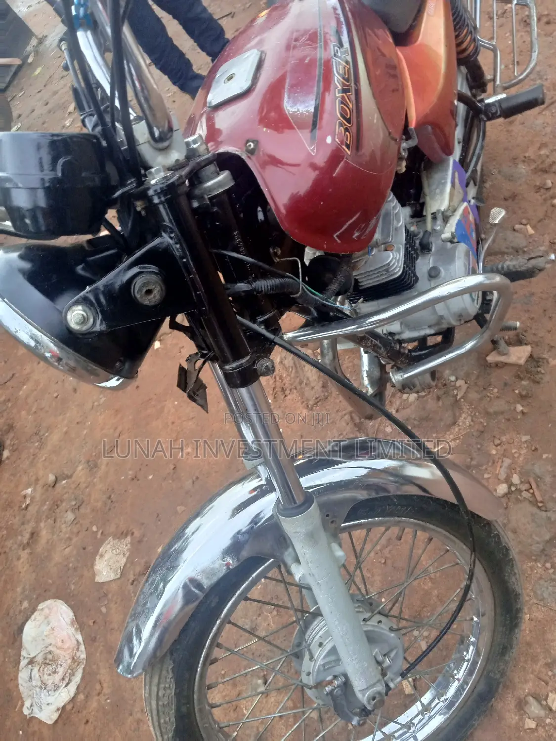 Bajaj Boxer 100 2021 Red