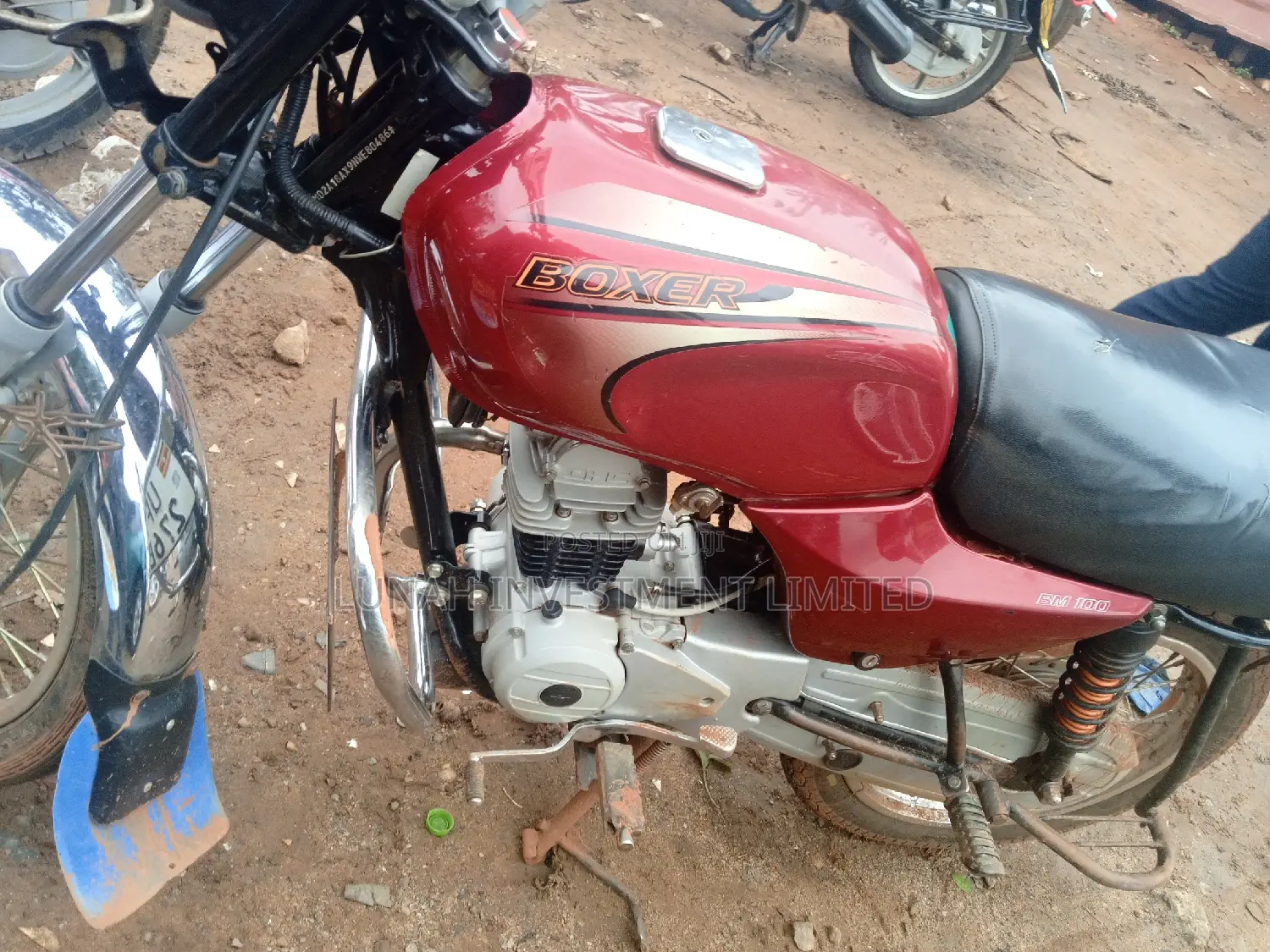 Bajaj Boxer 100 2023 Red