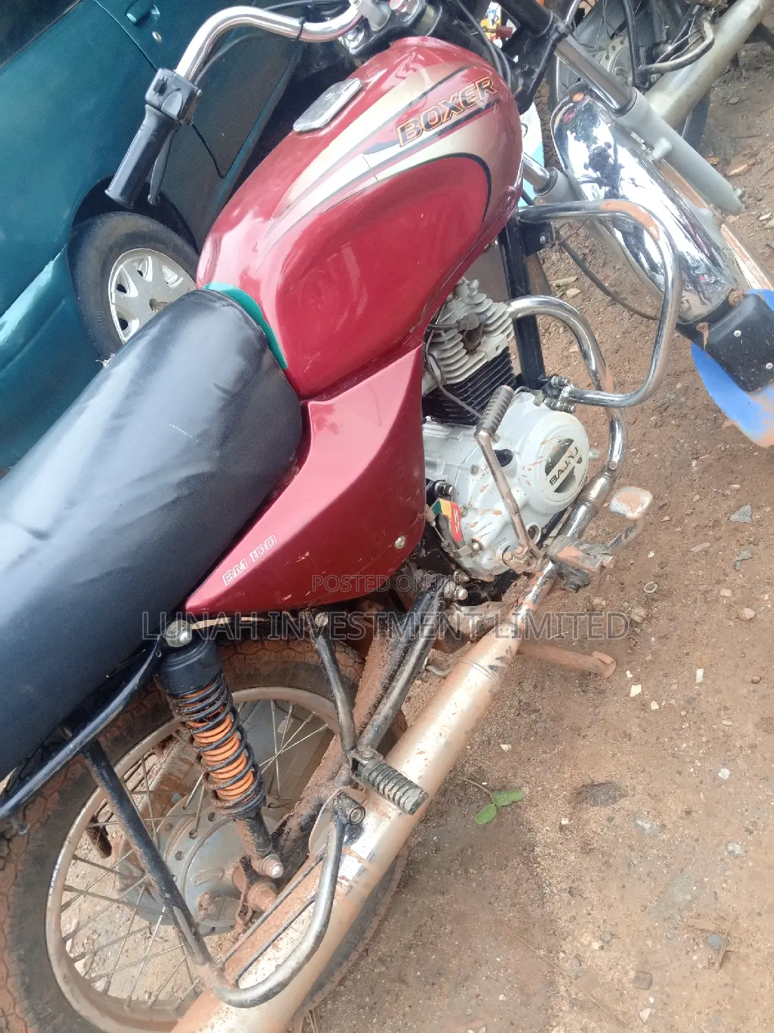 Bajaj Boxer 100 2023 Red