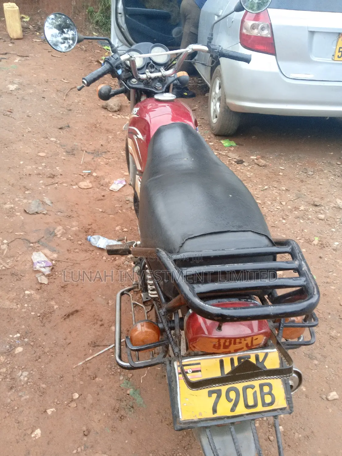 TVS XL 100 2021 Red