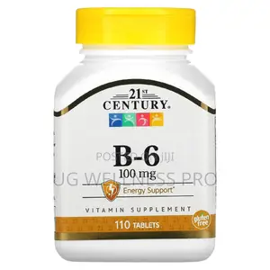 21st Century, B-6, 100 Mg, 110 Tablets