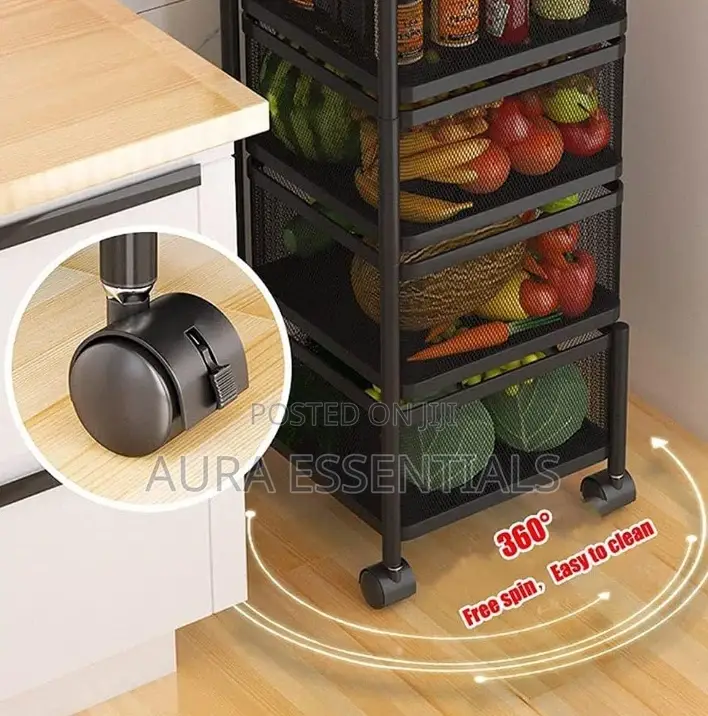 Rotating Vegetable Rack