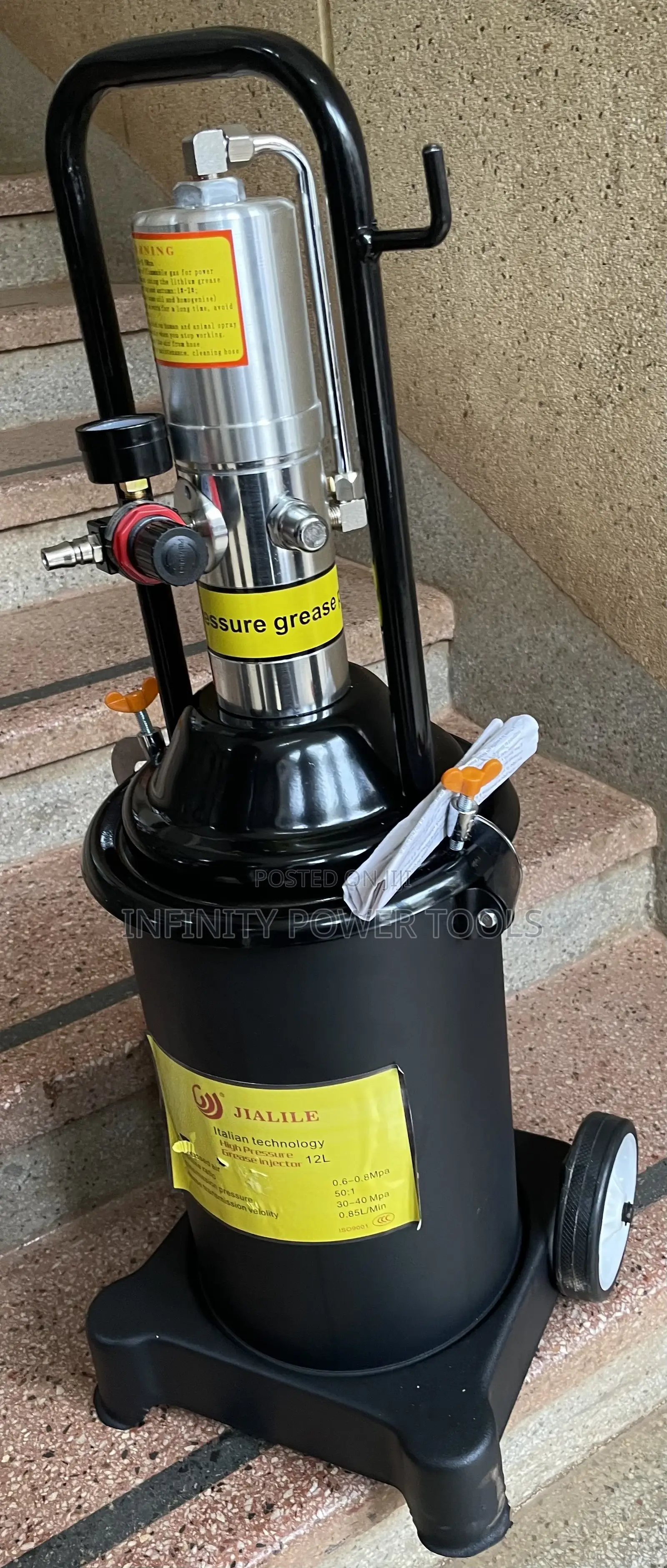 Grease Injector 12kg Italian Technology