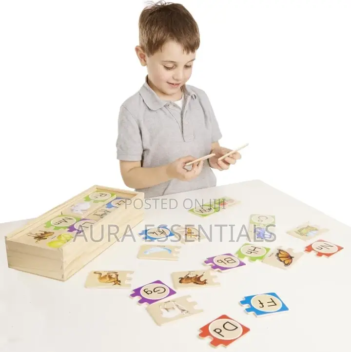 Wooden Alphabet Letter Puzzle