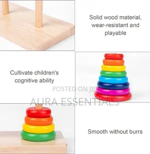 Rainbow Stacking Shape Toys