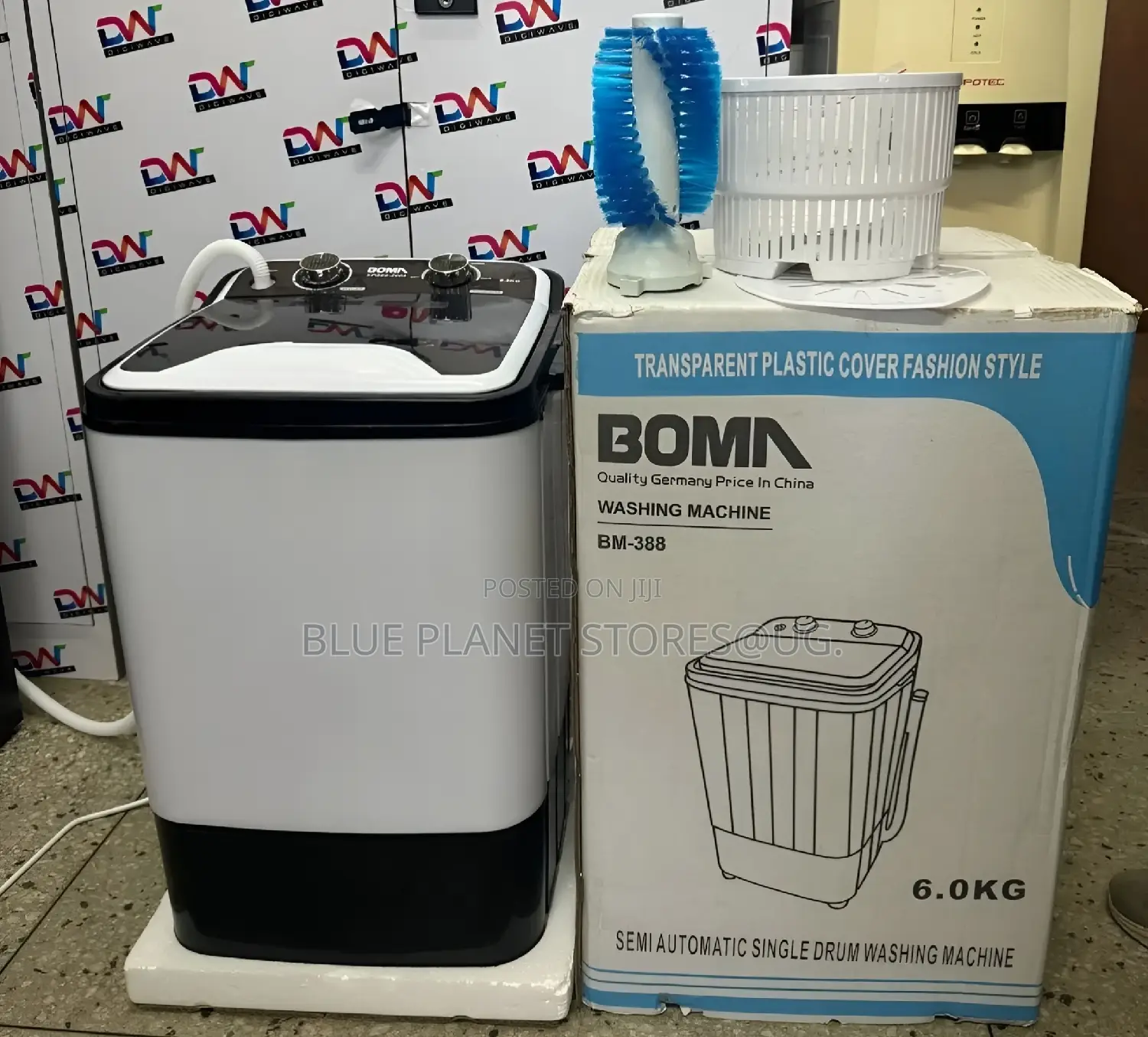 BOMA 6.0kgs Semi Auto Single Drum Washing Machines \\ BM-388