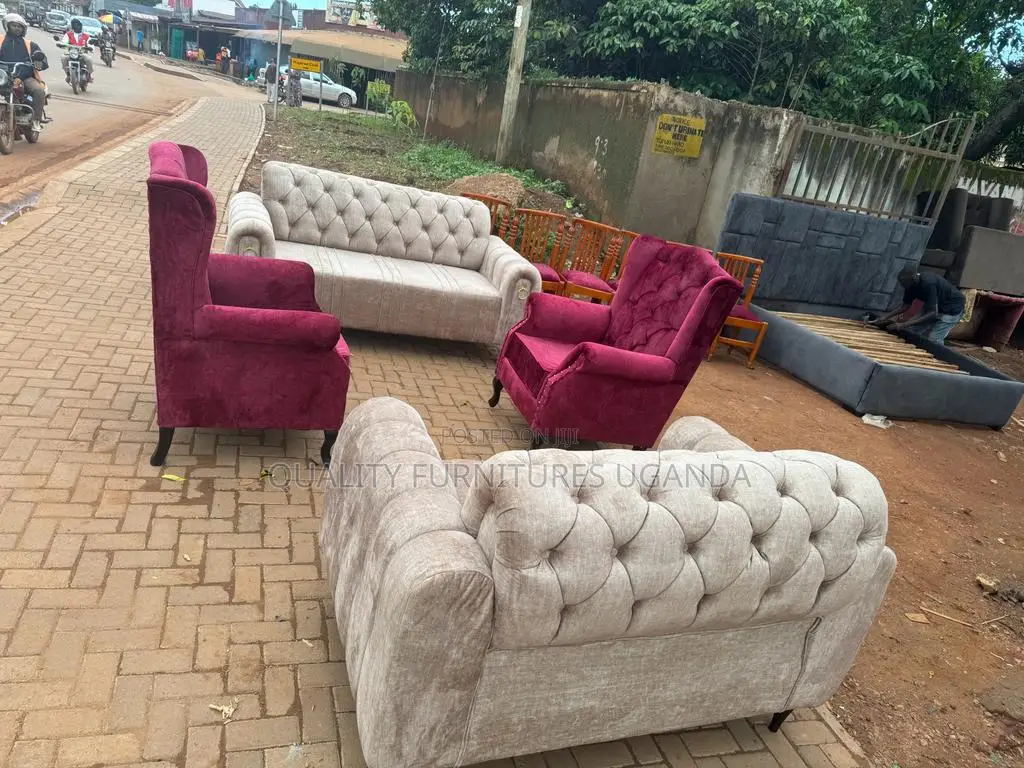 7 Seater Turfted Sofa Set