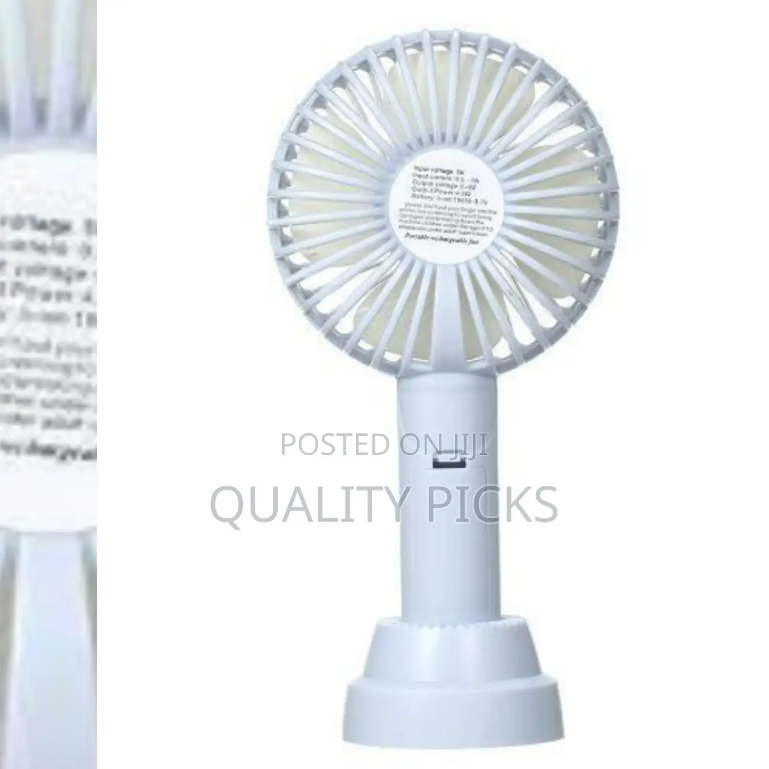 Rechargeable Portable Fan