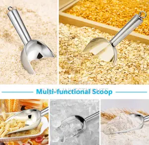 Heavy Duty Stainless Steel Multifunction Scoop