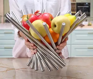 Stainless Steel Rotational Fruit Basket /Bowl