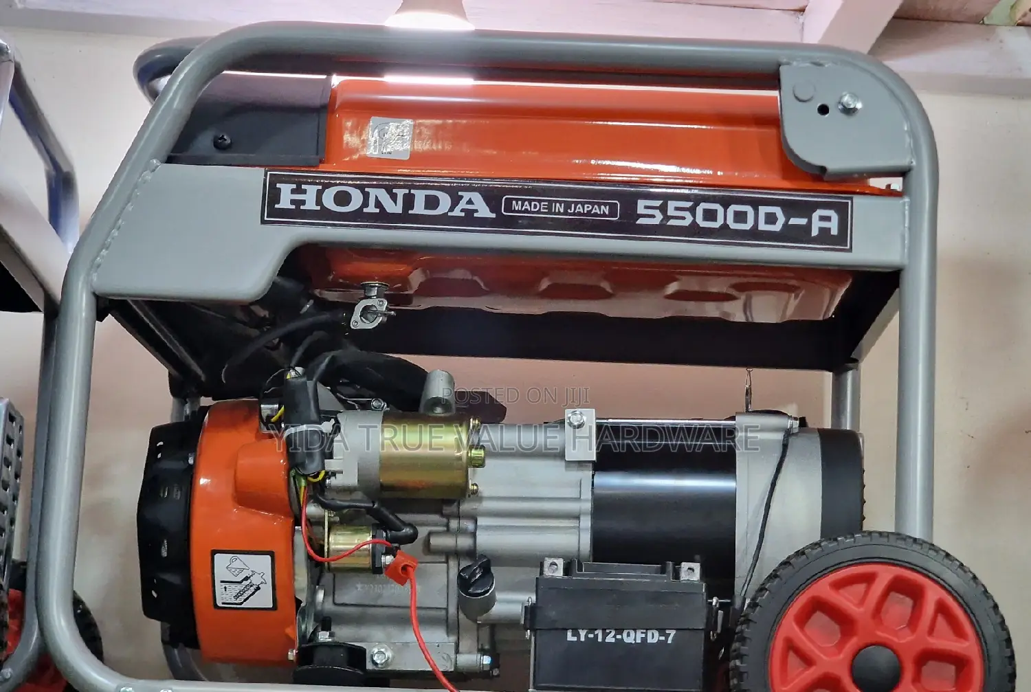 Honda Generator 5500 Key Start