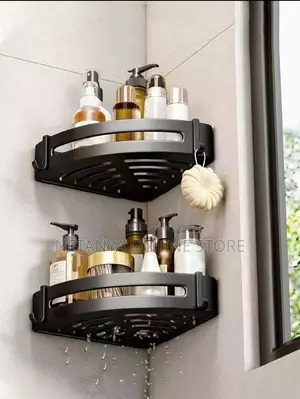 Thickened Aluminum Bathroom Corner Shelf