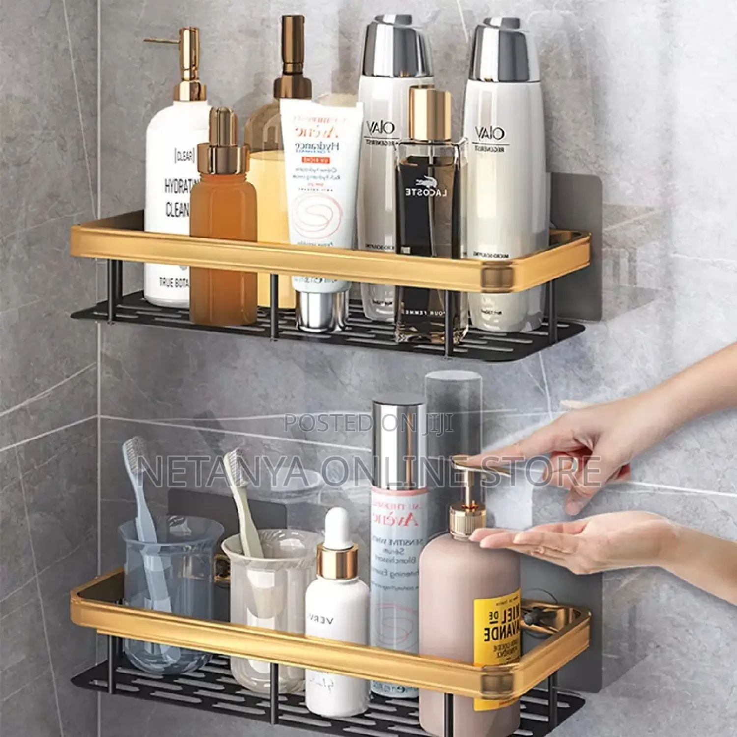 Wall Mounted Bathroom Shelf