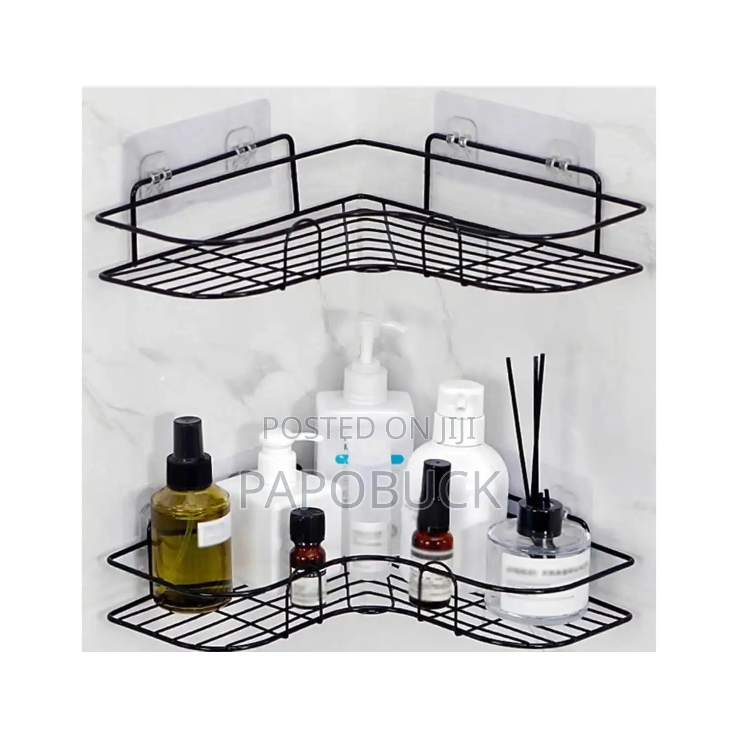 2 PCS Punch Free Corner Rack