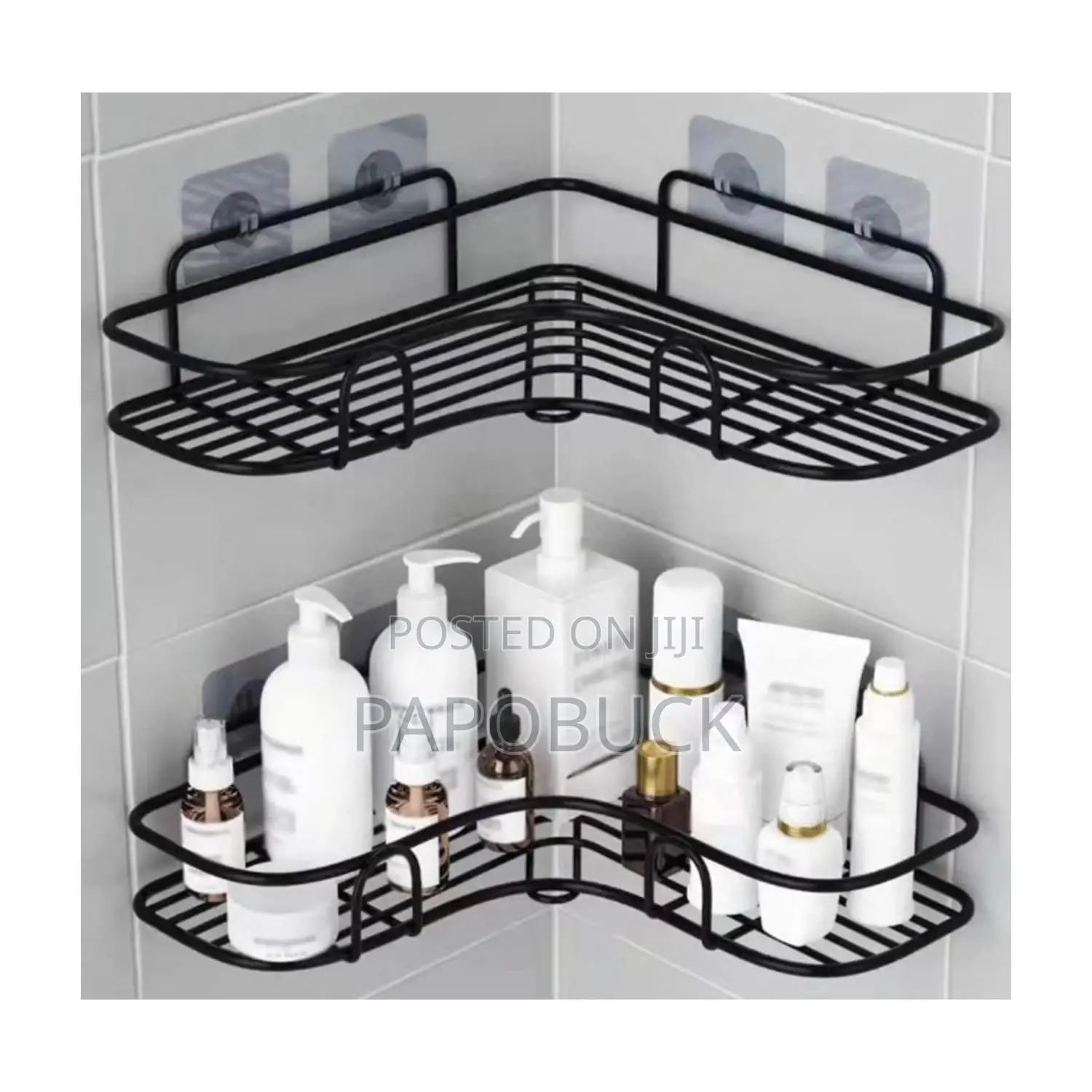 2 PCS Punch Free Corner Rack