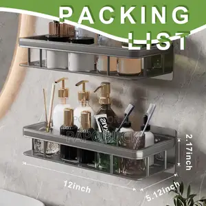 A Pair of Punch Free Wall Caddies/ Racks