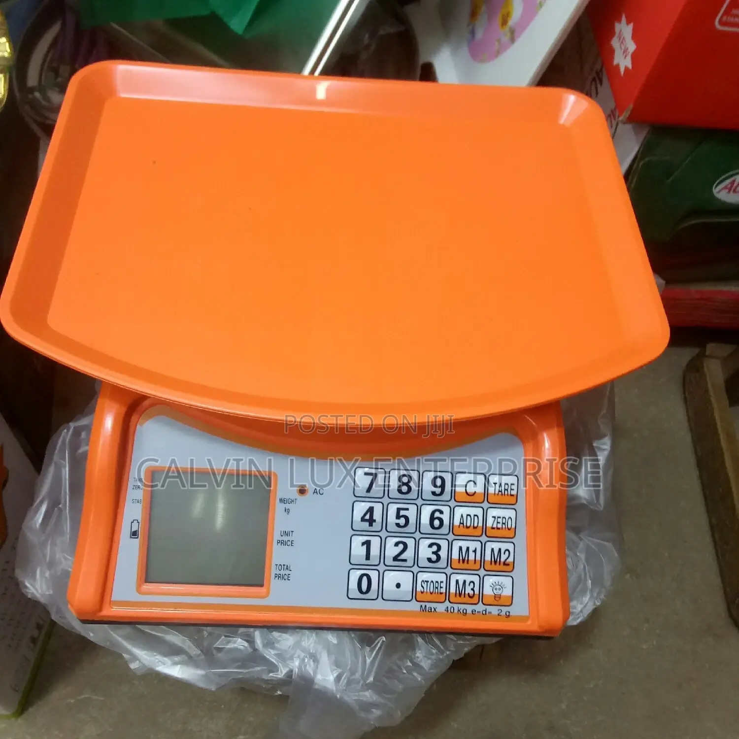 Electronic Battery Price Computing Scale