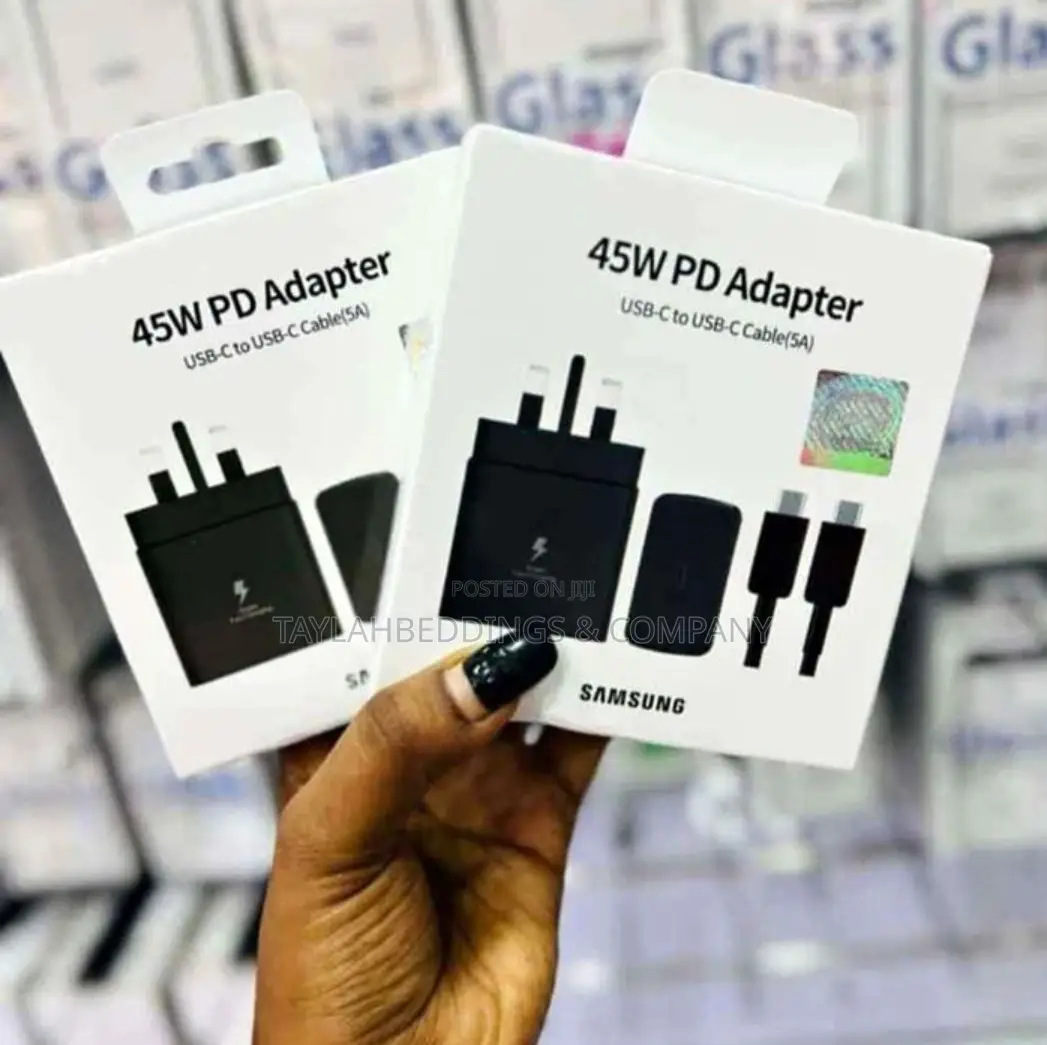 Samsung 45W Charger Super Fast Charging Adapter Cable Galaxy