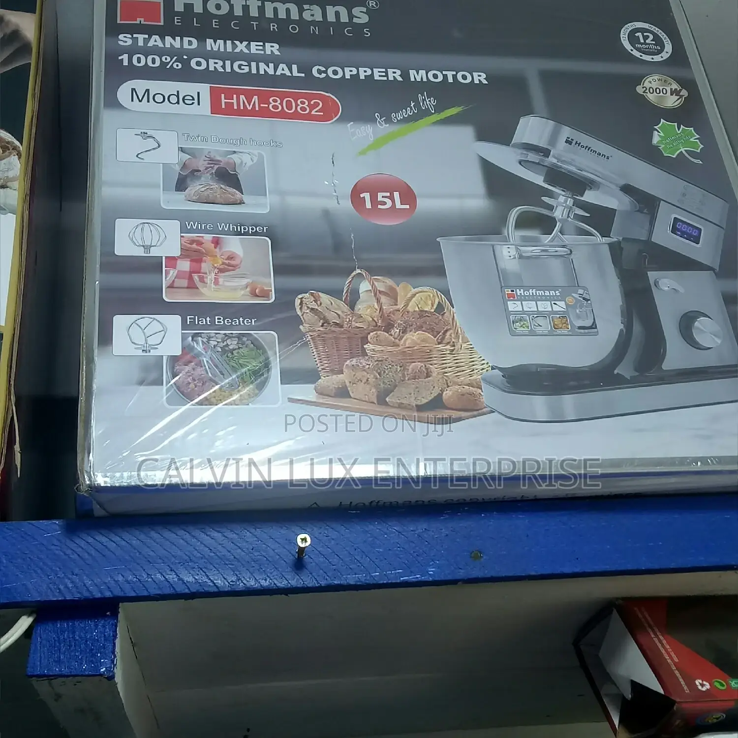 Stand Mixer 15 Liter Hoffman