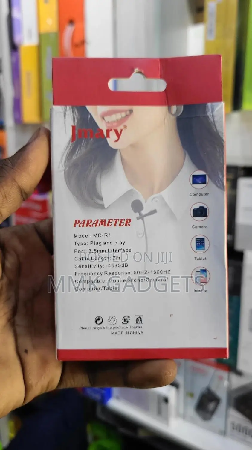 J Mary Lavalier Microphone