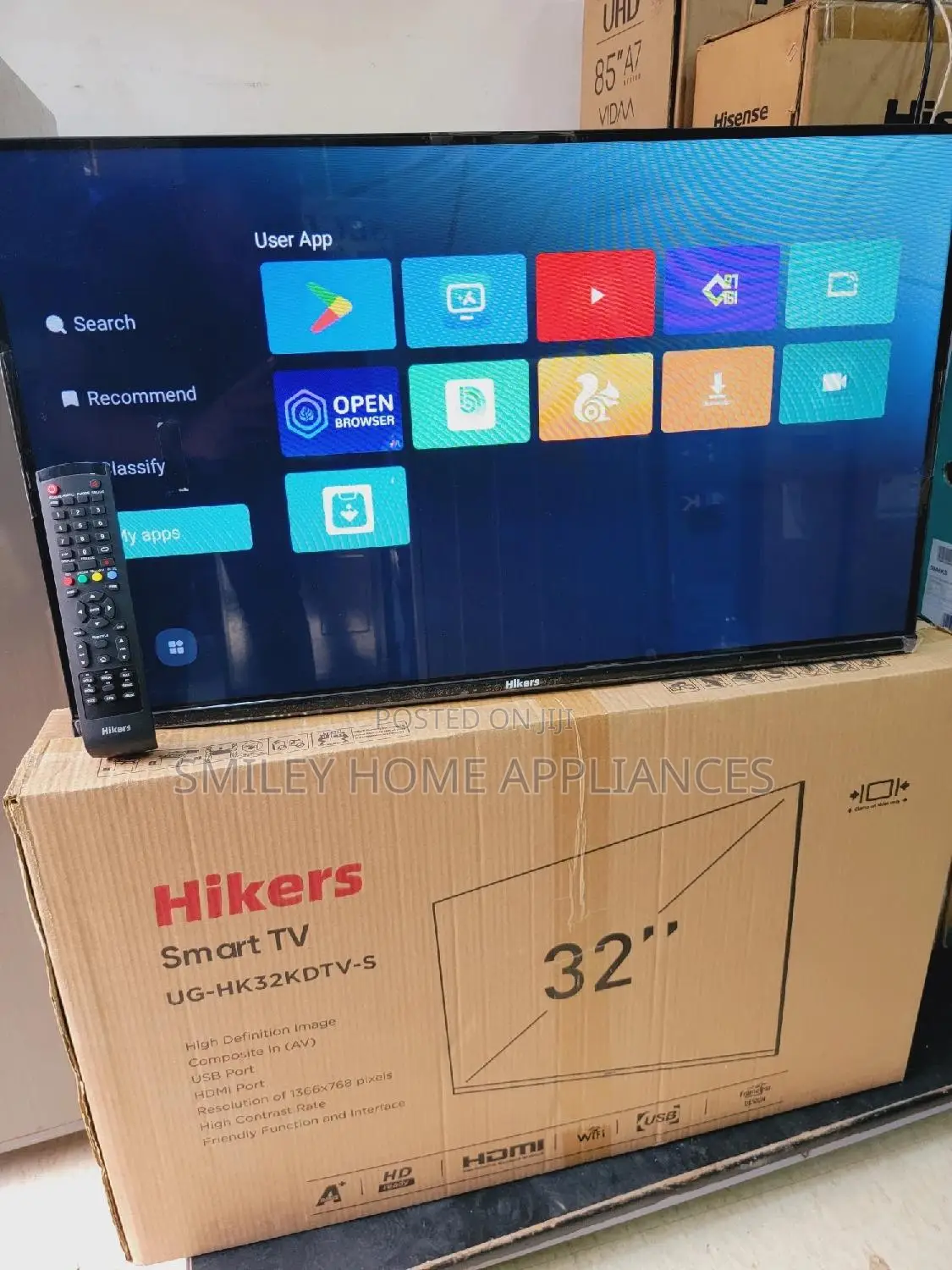 Hikers 32inches Smart Tv