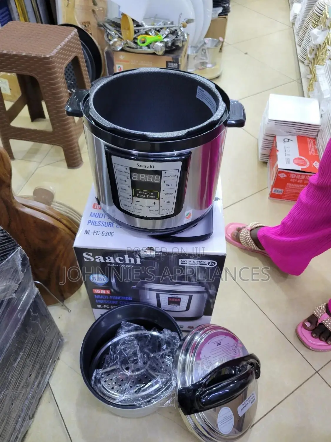 Multifunctional Saarch Pressure Cooker 10in1 6l
