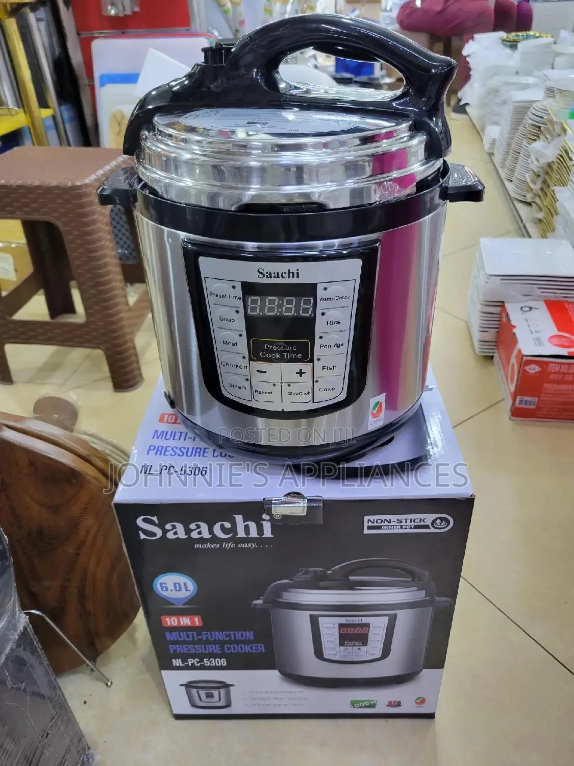 Multifunctional Saarch Pressure Cooker 10in1 6l