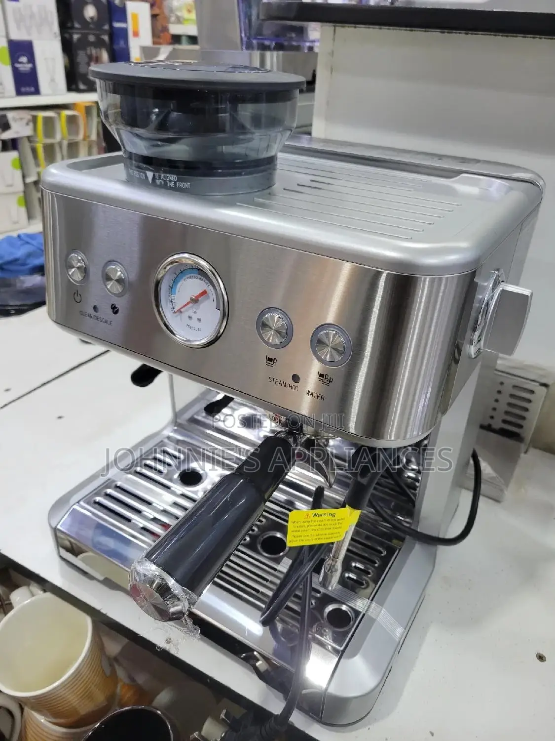 Saarch Electric Coffee Maker Machine With Grinder