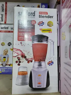 Sanford 2in1 Home Electric Blender With Unbreakable Jug