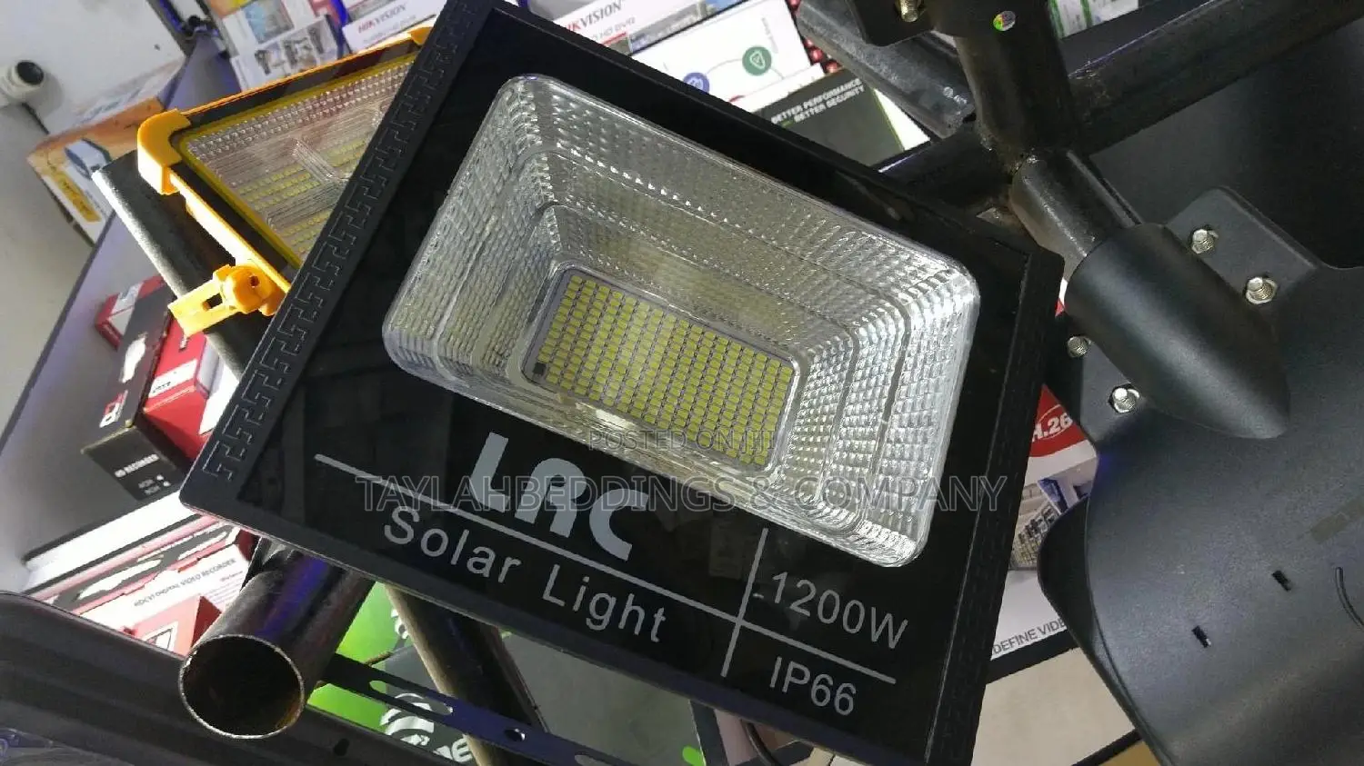 Solar Flood Light Set