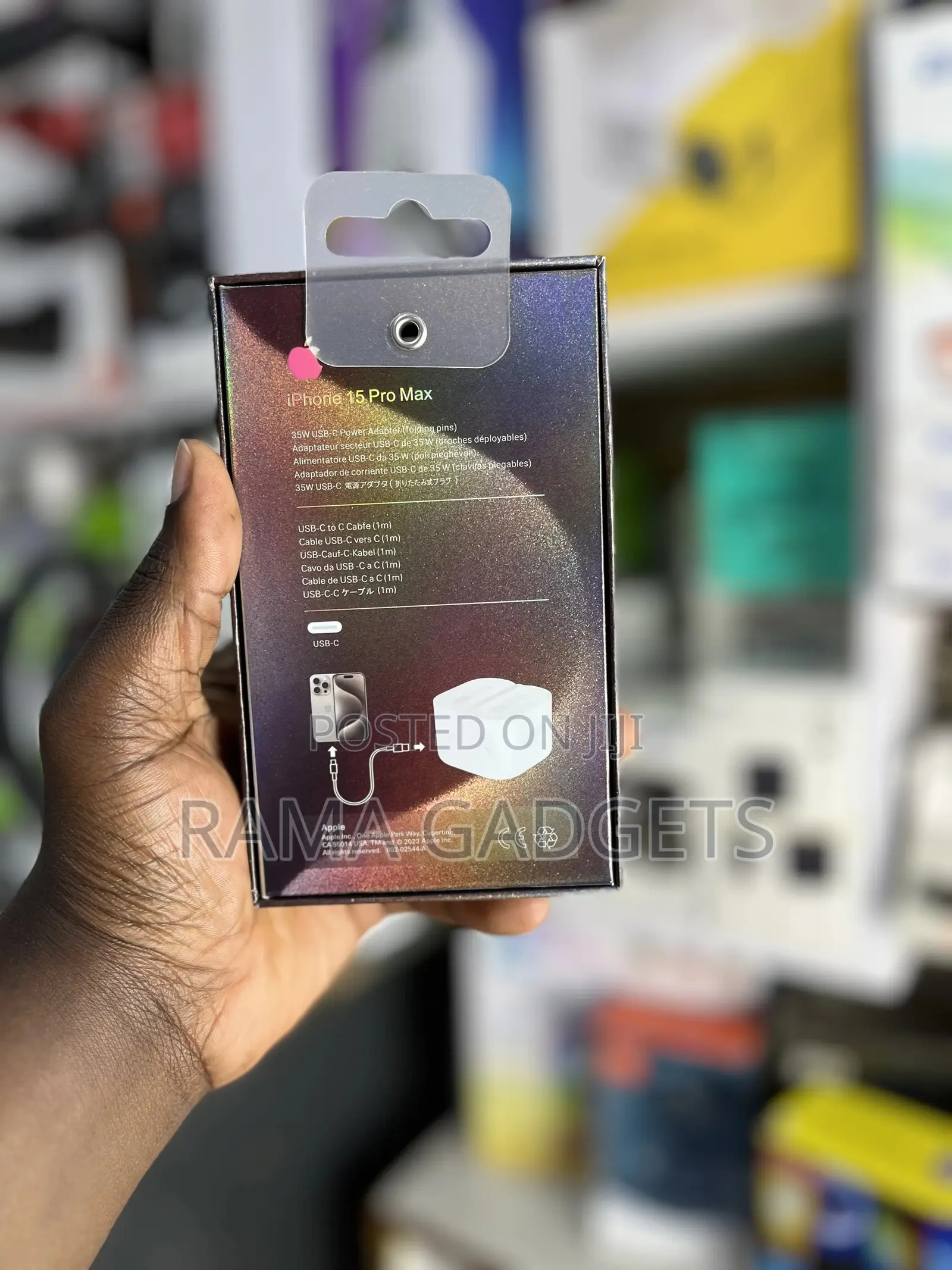 15 Pro Max 35w Usb C to C Charger
