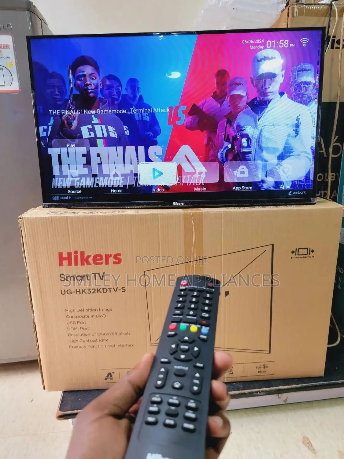 Brand New Affordable Hikers Smart Tv 32inches