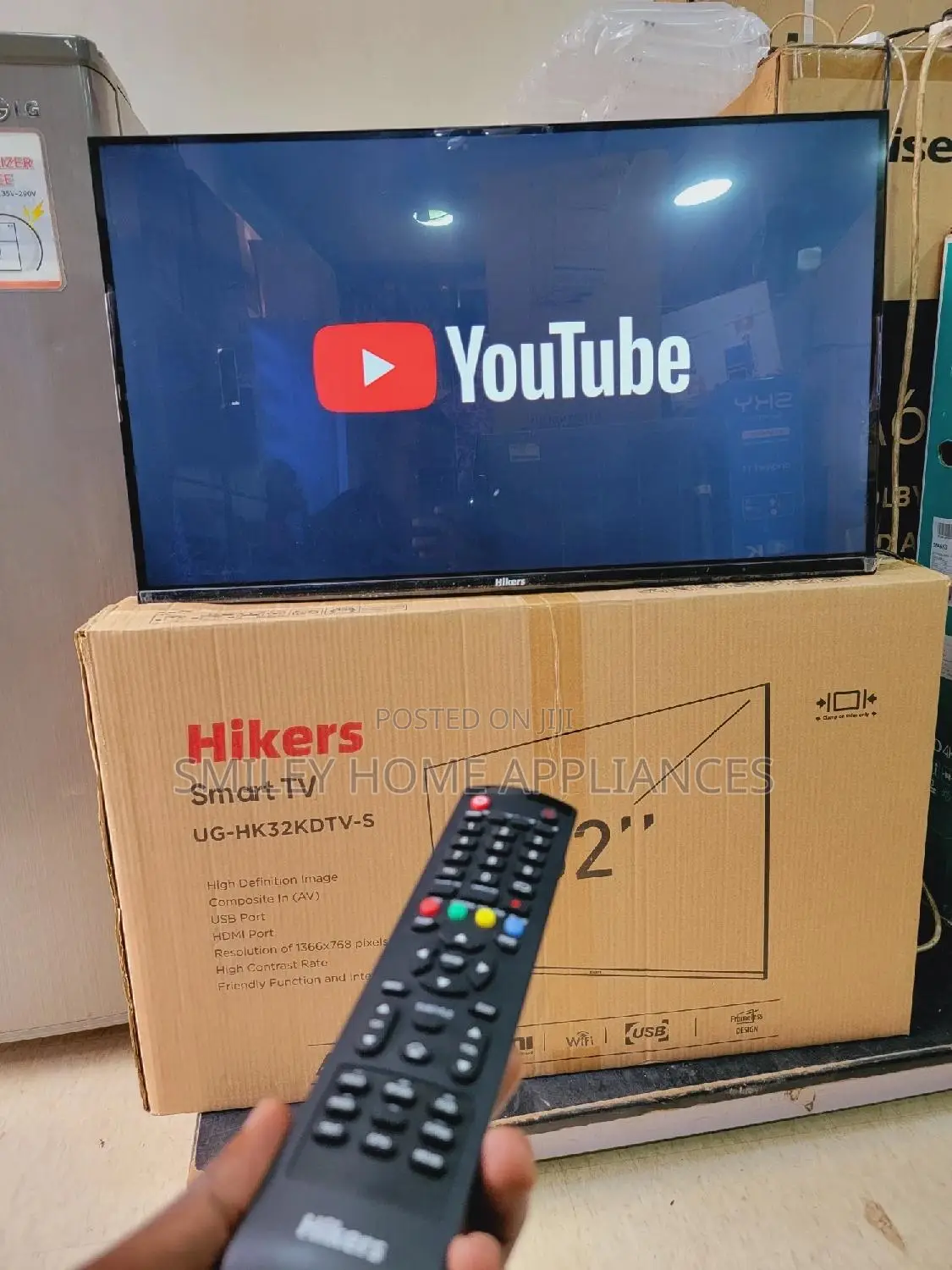 New Stock Hiker 32inches Smart Tv