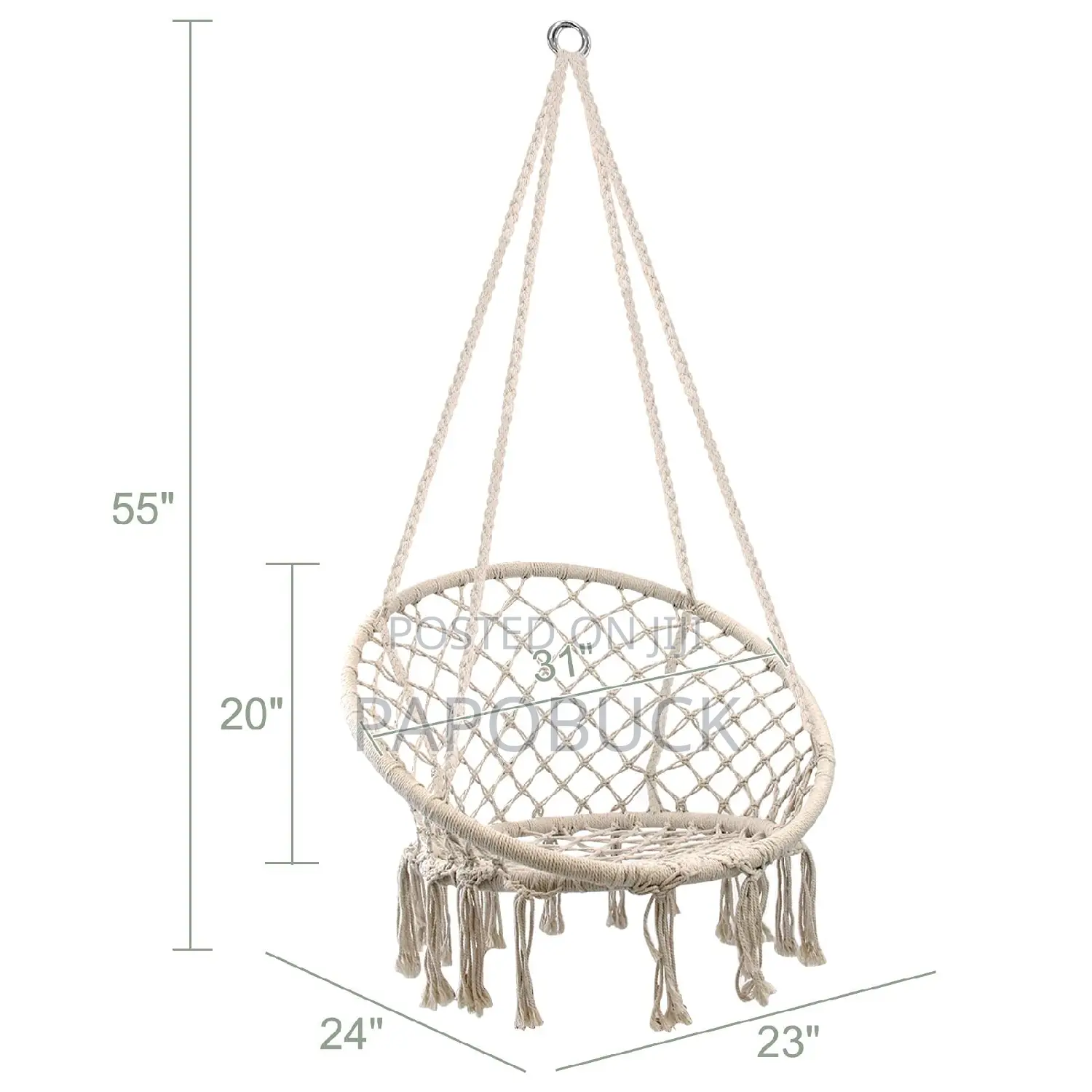 Round Hammock Swinging Chair