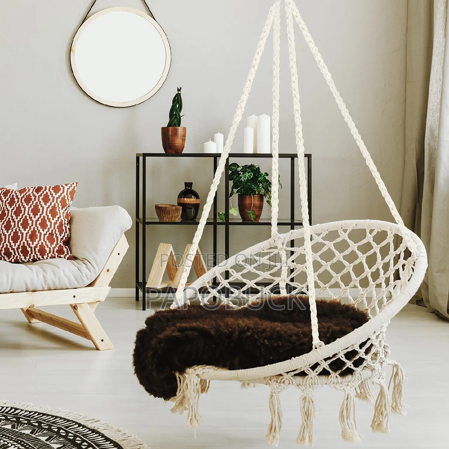 Round Hammock Swinging Chair