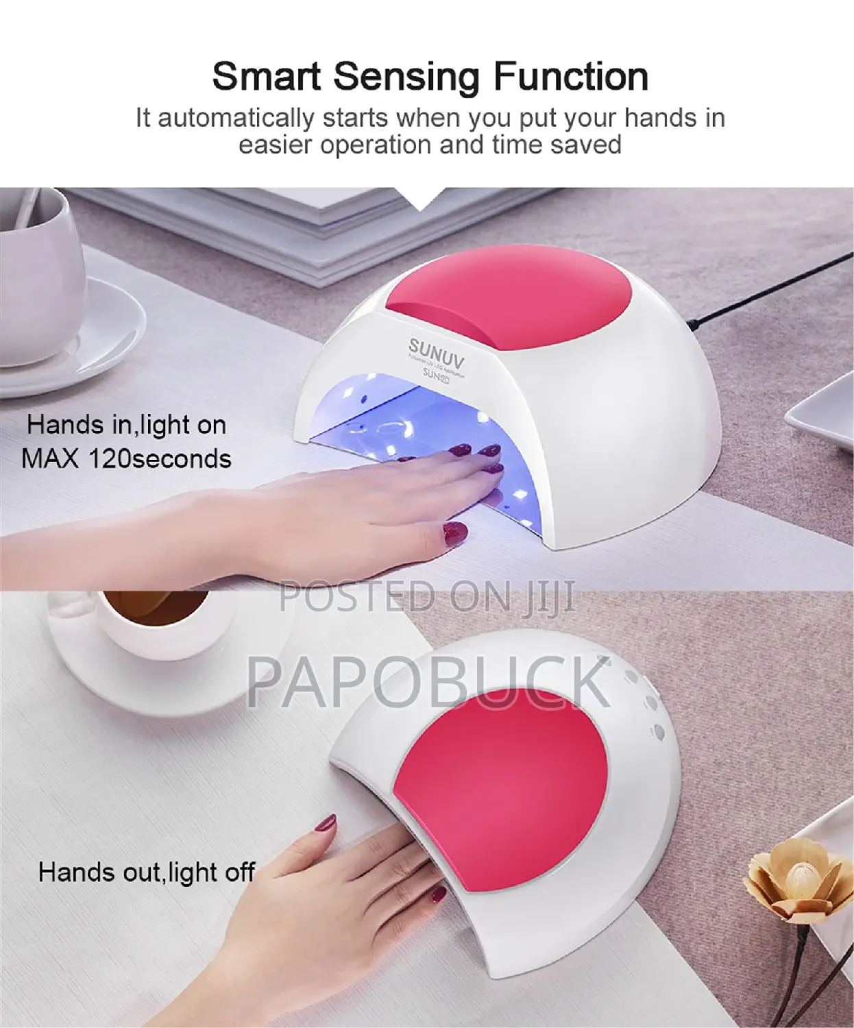2 in 1 Led/Uv Nail Lamp