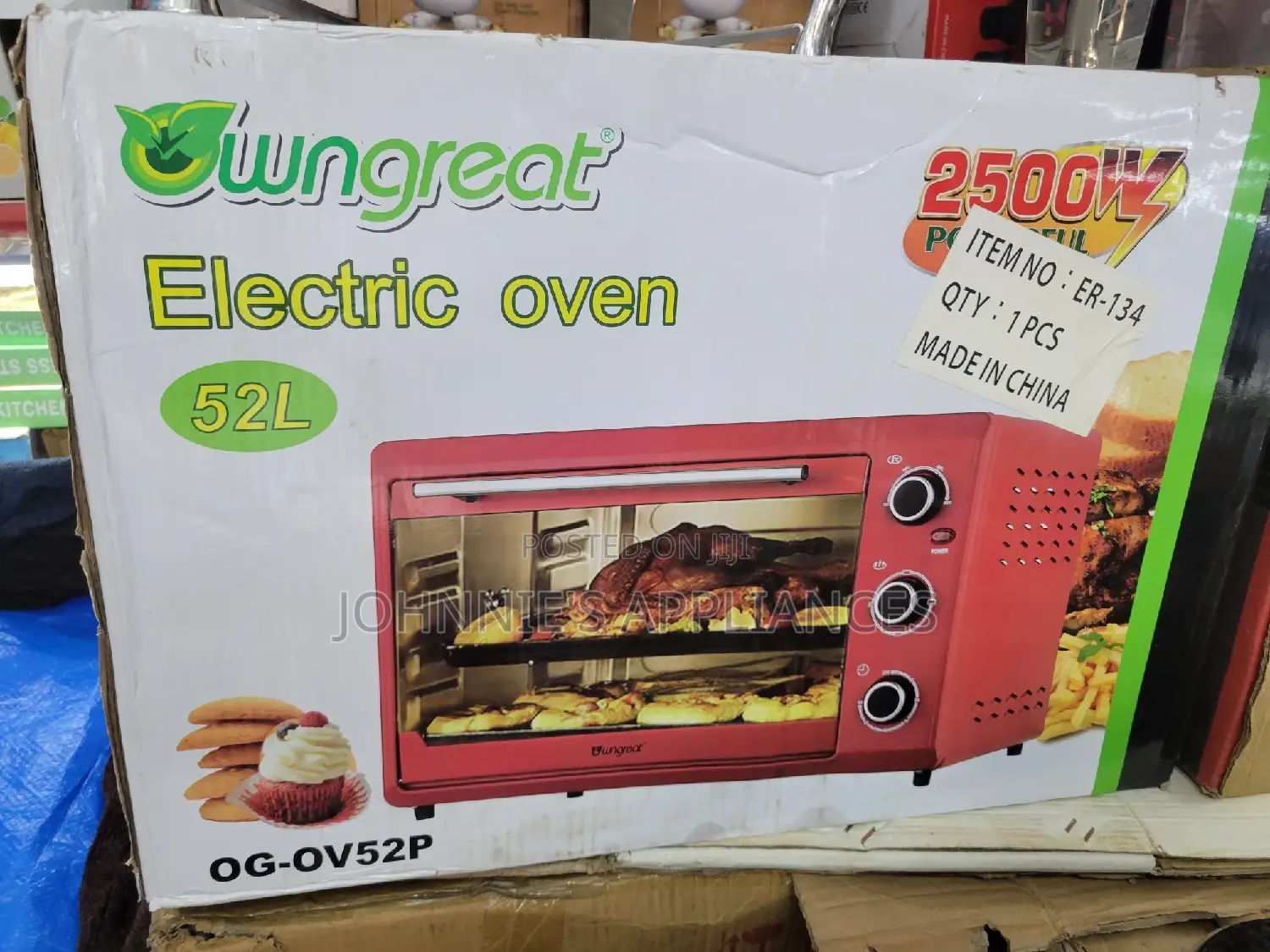 Wnggreat Electric Oven 52l