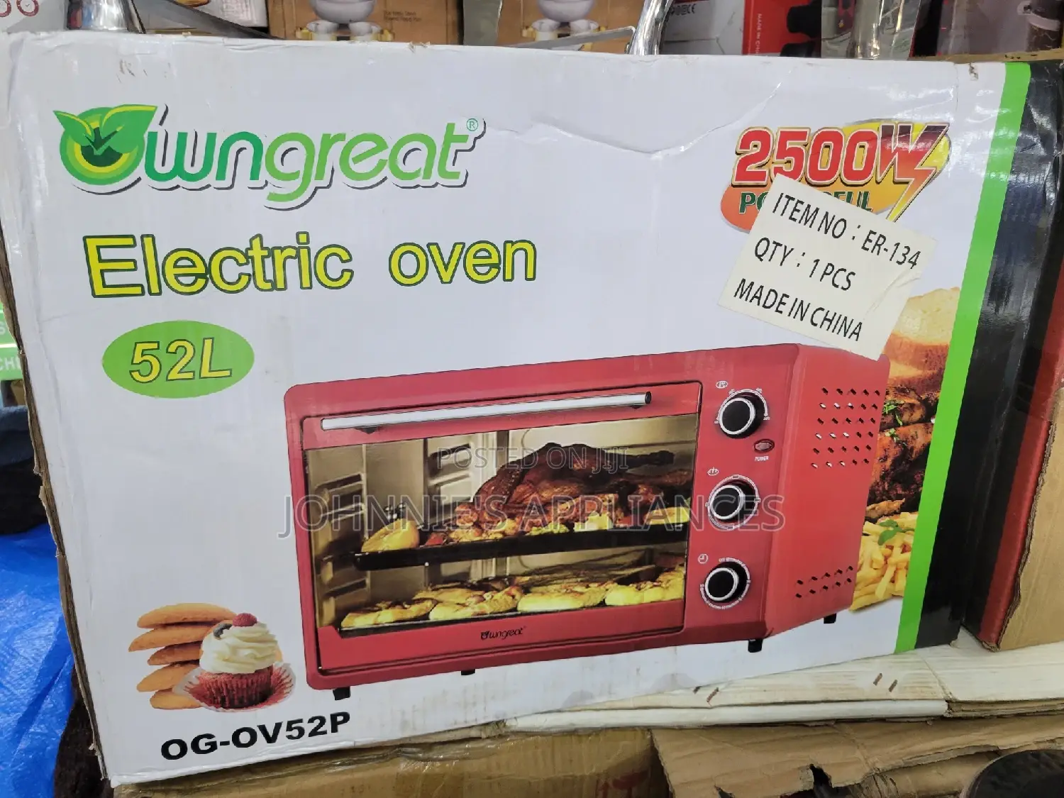 Wnggreat Electric Oven 52l