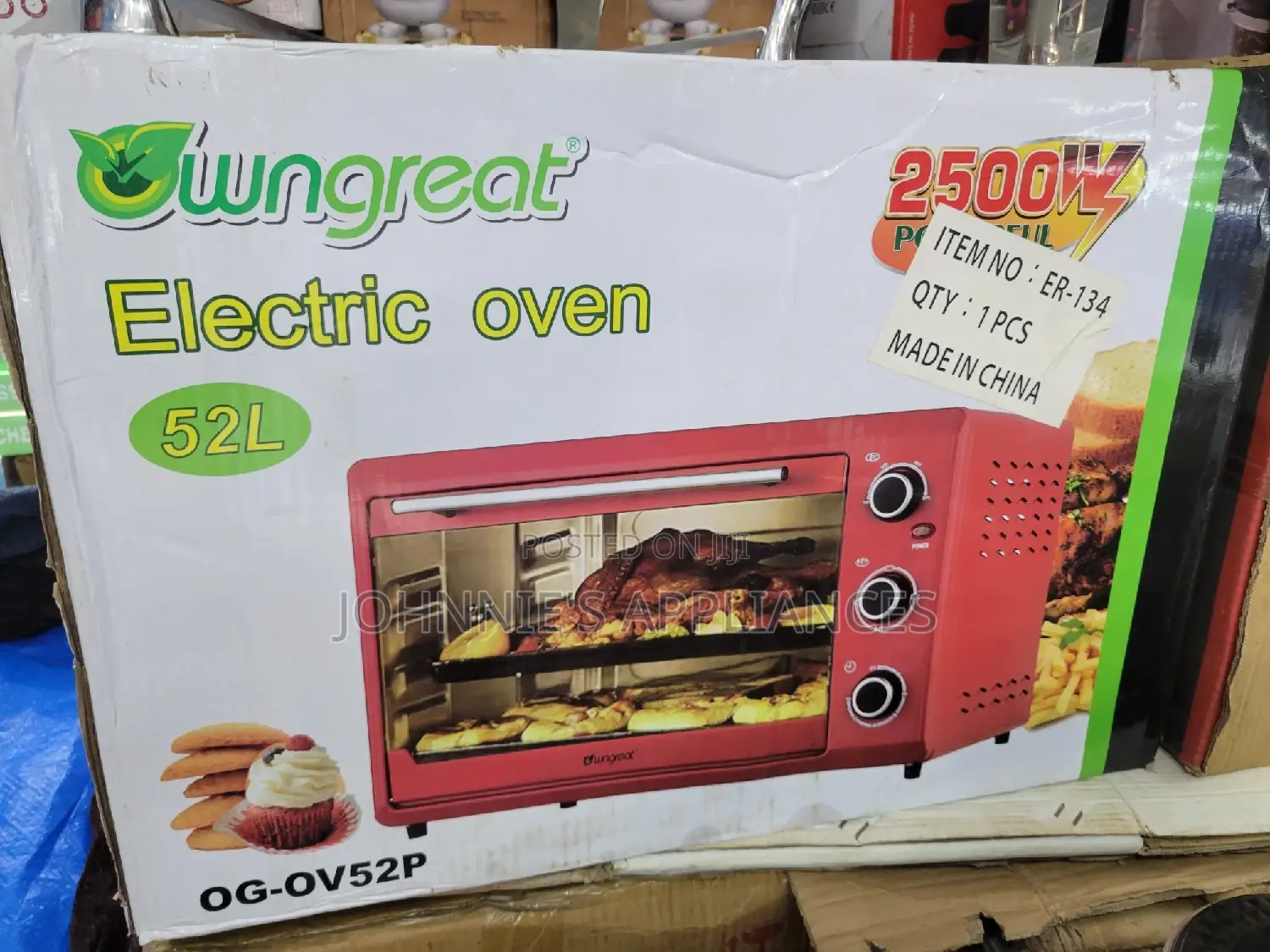 Wnggreat Electric Oven 52l