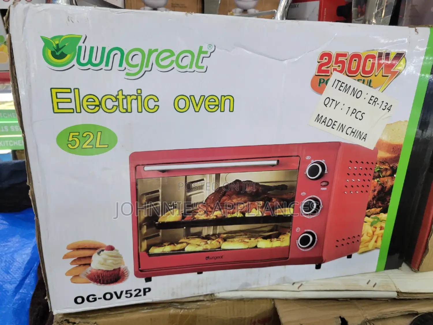 Wnggreat Electric Oven 52l