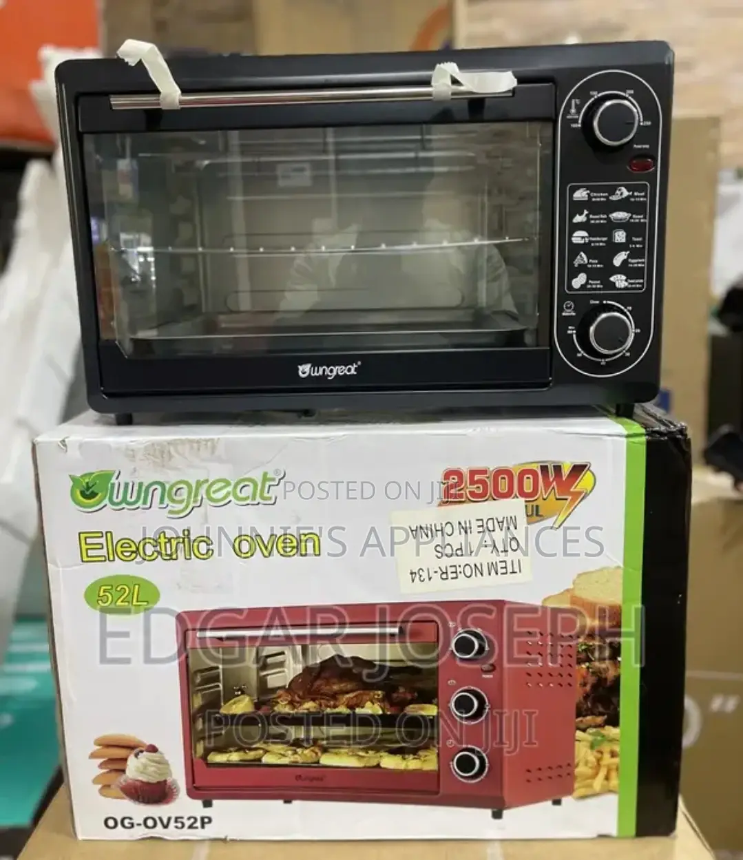Wnggreat Electric Oven 52l