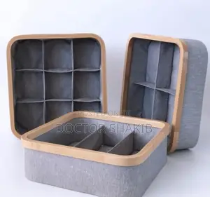 Bamboo Fabric Underwear, Bra, Socks and Panties Storage Box