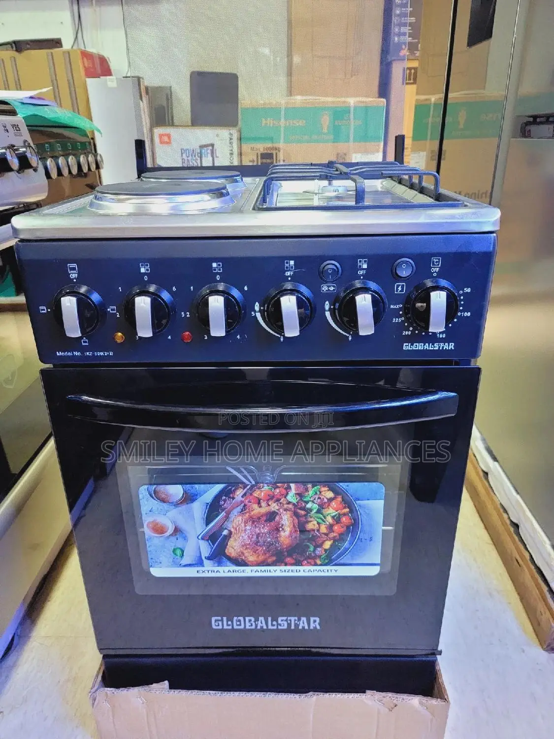 (2+2) Globalstar 50 by 50 Gas Cooker